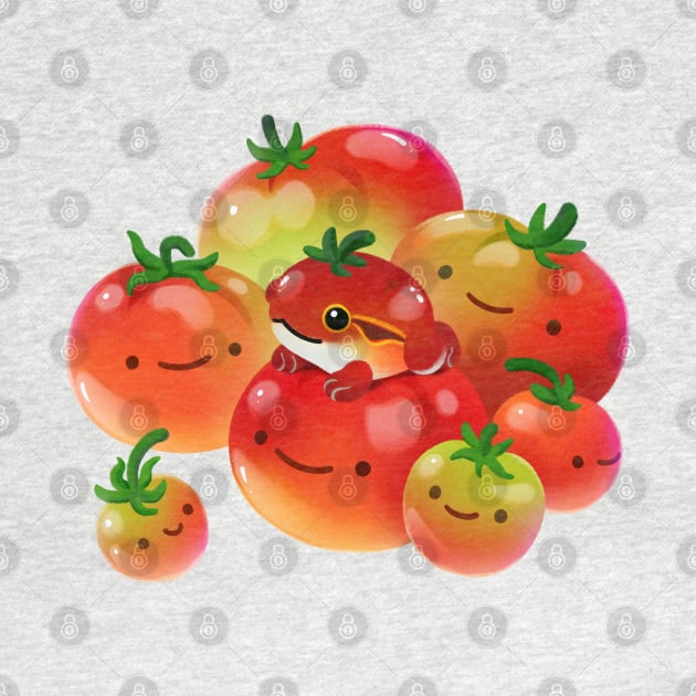 Tomato frog by pikaole